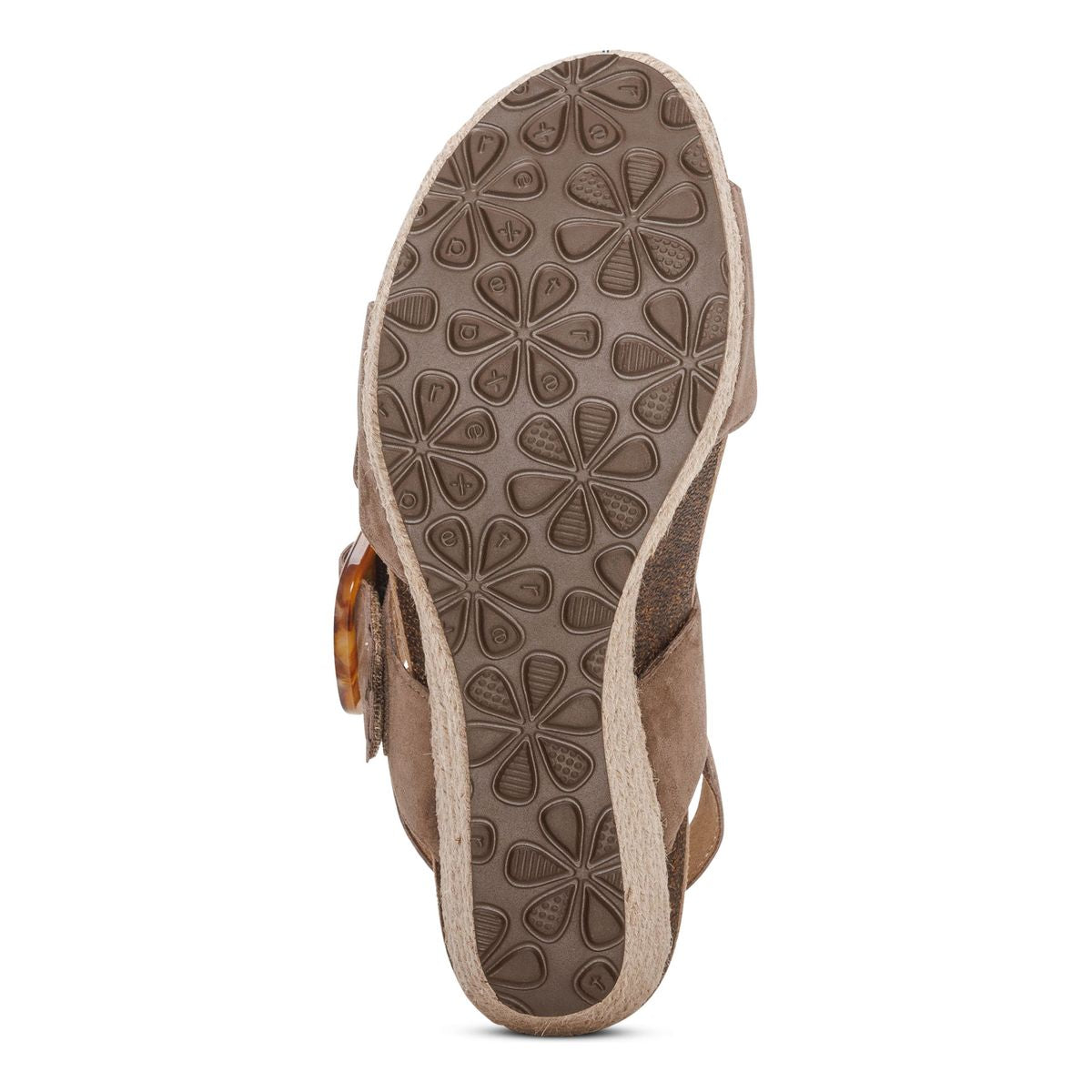 Aetrex Ashley Women's Arch Support Wedge Sandal – Black