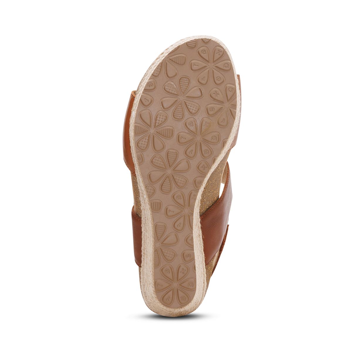 Aetrex Ashley Women's Arch Support Wedge Sandal – Coffee