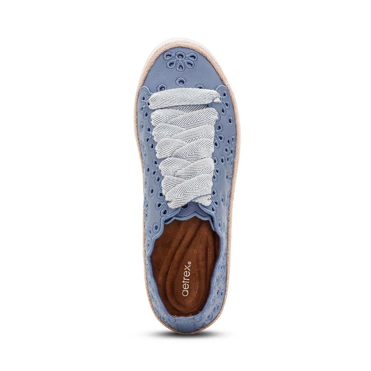 Aetrex Charlotte Women's Sneaker – Hazy Blue