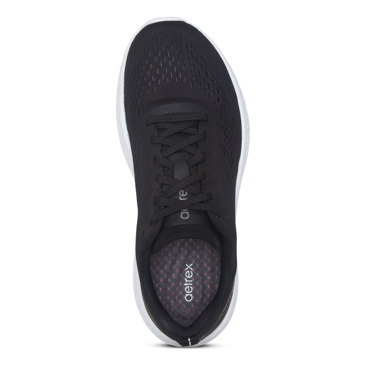 Aetrex Danika Women's Arch Support Sneaker – Black