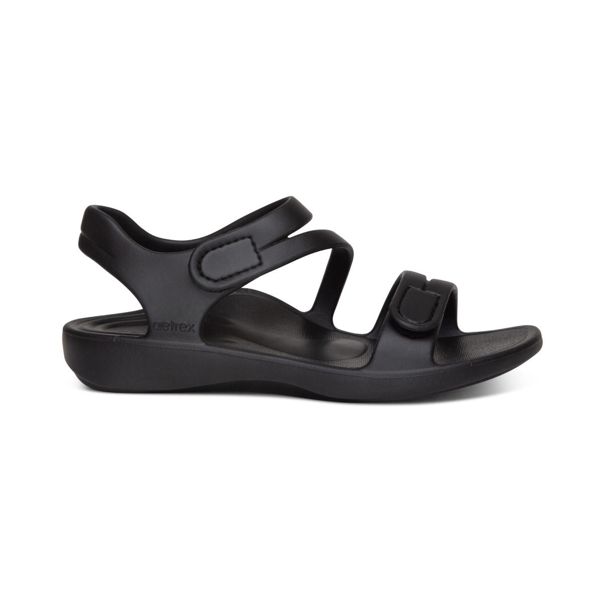 Aetrex Jillian Women's Sport Sandal – Black