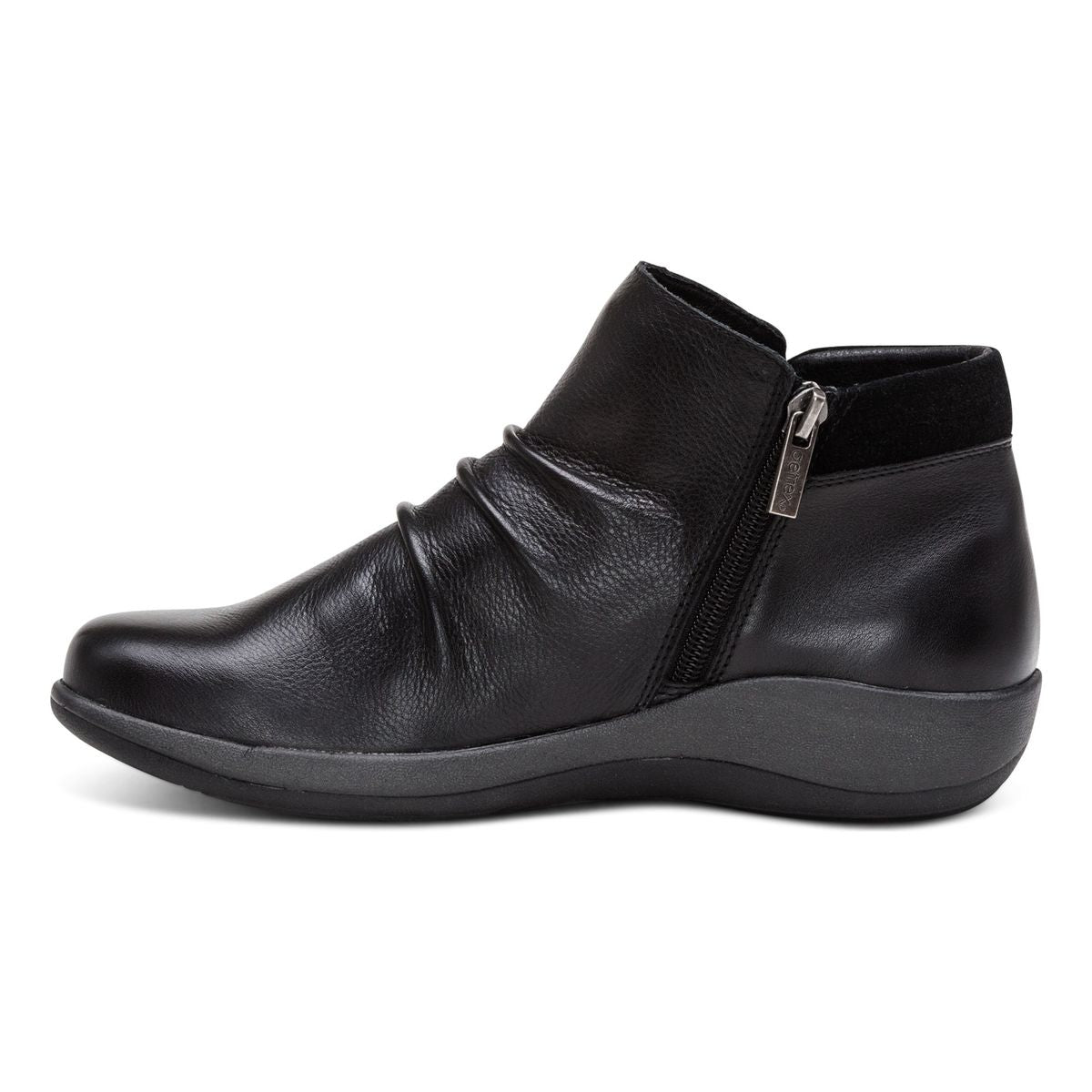 Aetrex Luna Women's Wide Ankle Boot – Black