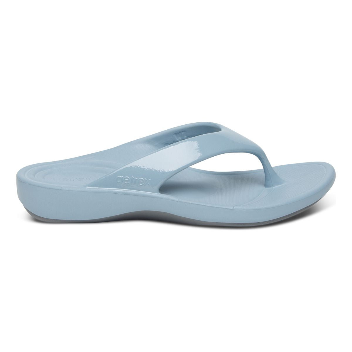 Aetrex Maui Women's Orthotic Flips – Blue