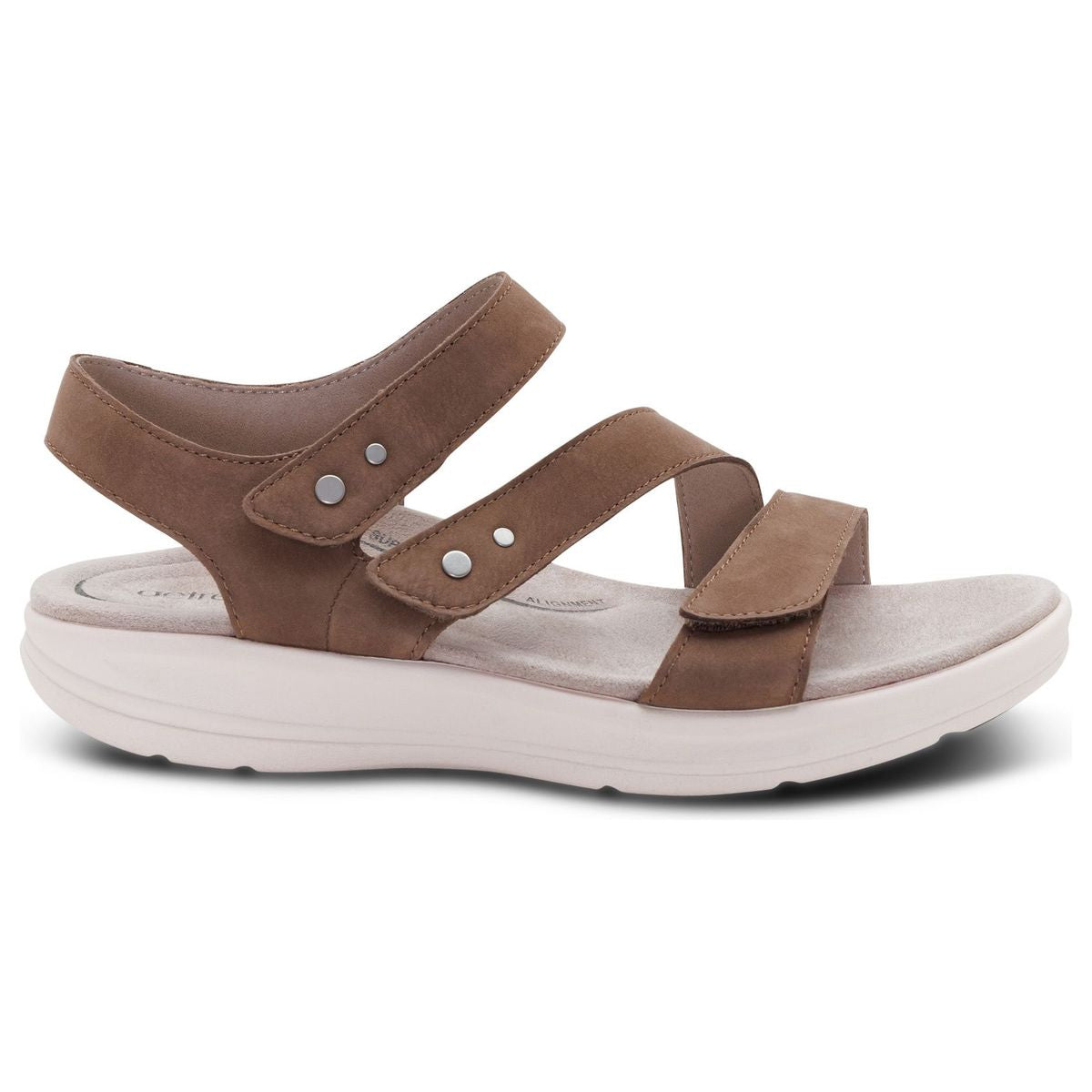 Aetrex Savannah Women's Quarter Strap Sandal – Taupe