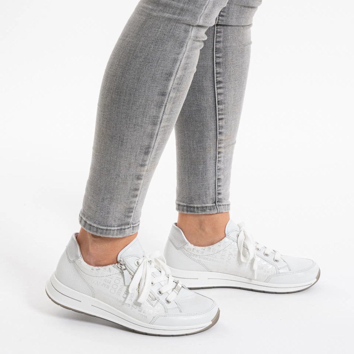 Ara Oleanna Women's Side Zip Sneaker