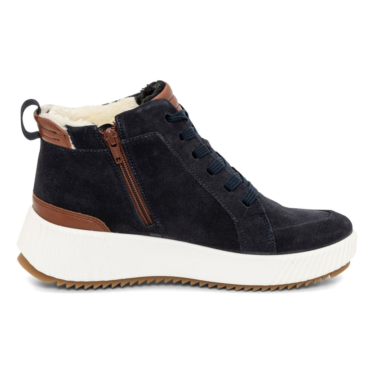 Ara Dahlia Women's GORE-TEX Lace-Up Ankle Boot in Navy
