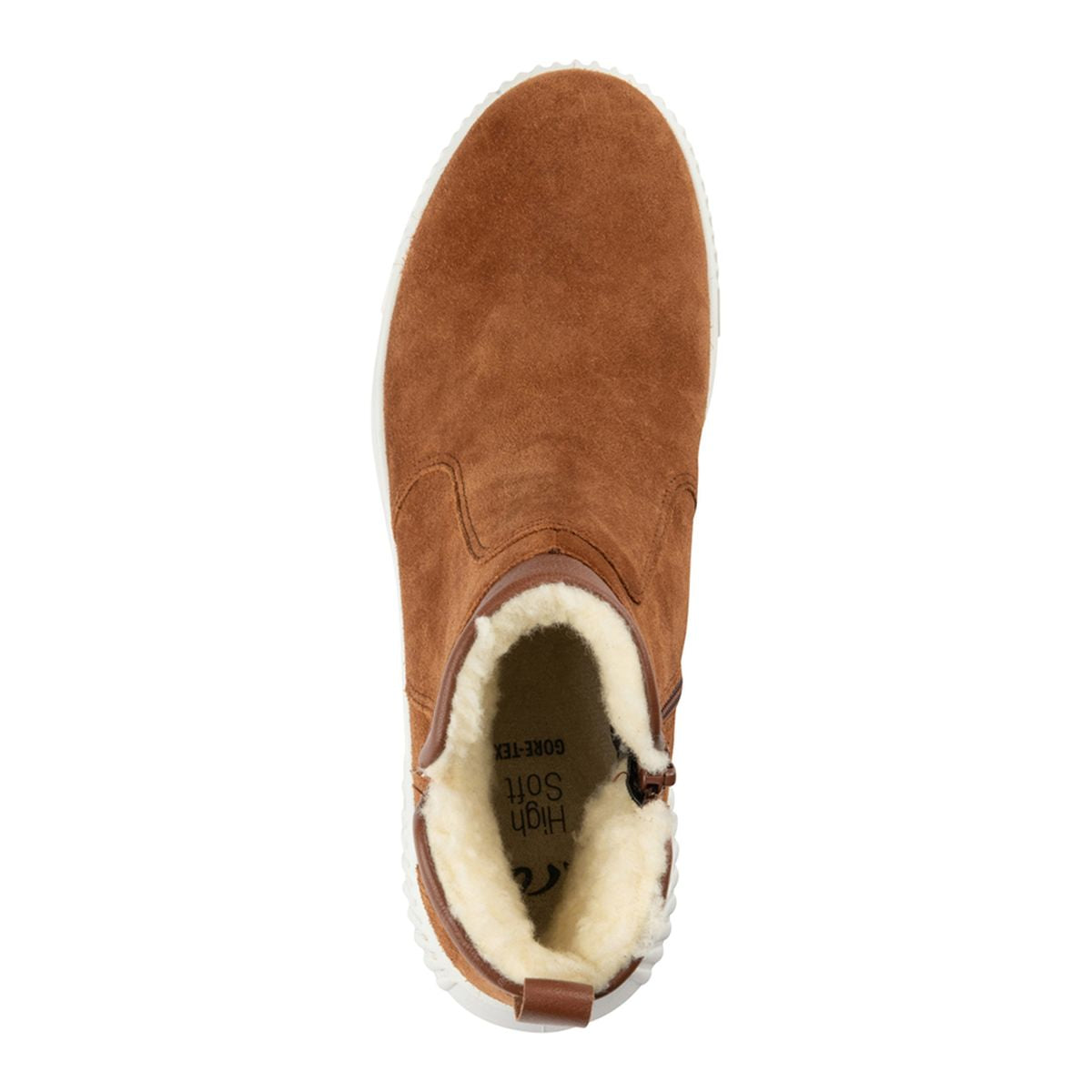 Ara Dahlia Women's GORE-TEX Zip Ankle Boot in Nut
