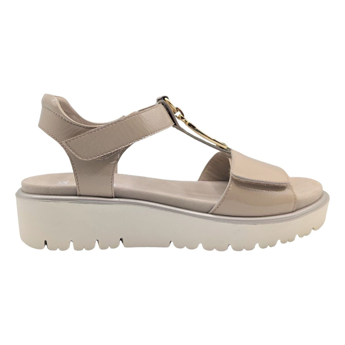 Ara Belize Wedge Sandal in Beige