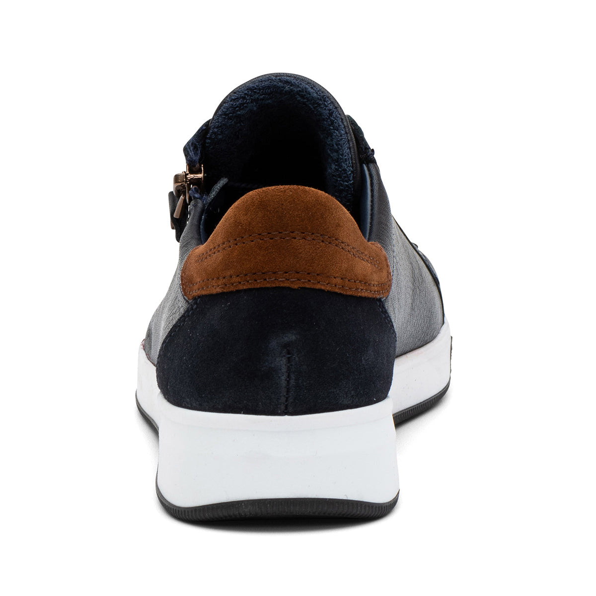 Ara Rei-Low Women's Zip Sneaker in Navy