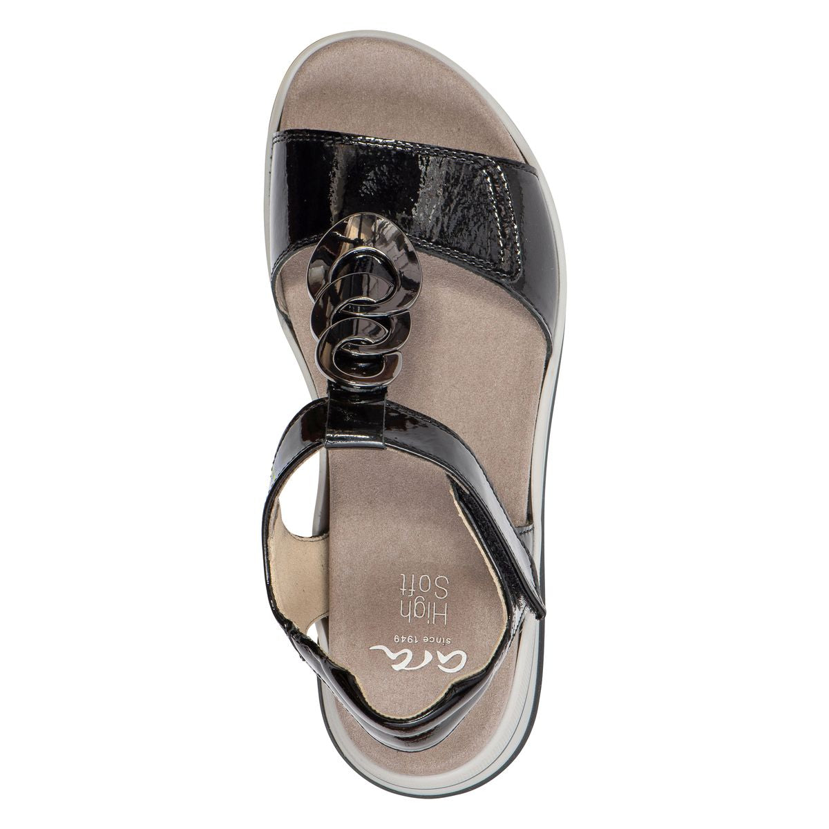 Ara Oregon Women's Sandals In Black