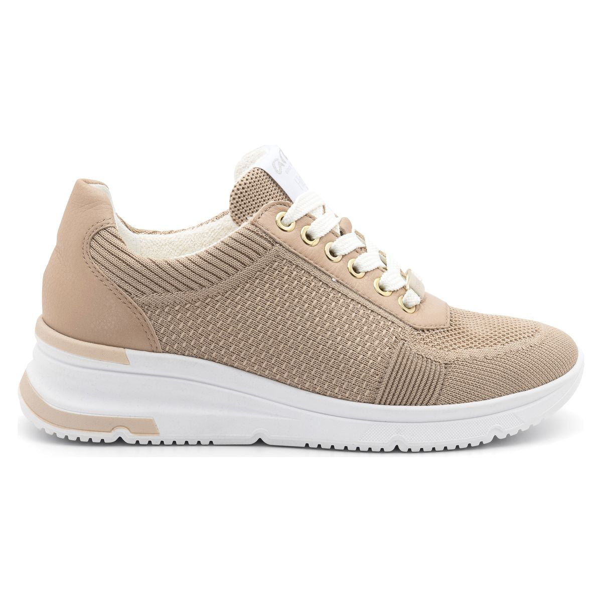 Ara Nassau II Women's Lace-Up Sneaker In Taupe