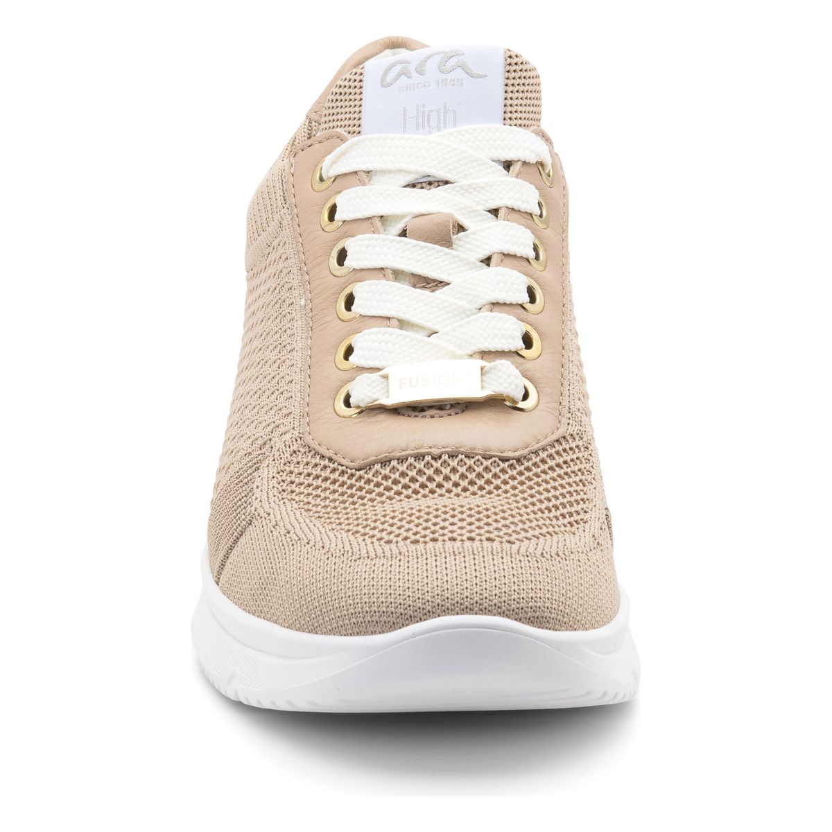 Ara Nassau II Women's Lace-Up Sneaker In Taupe