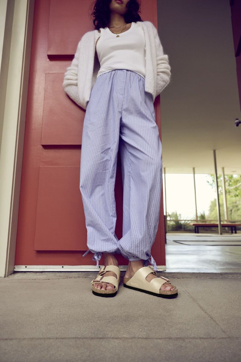 Birkenstock Arizona Birko-Flor – Graceful Pearl White