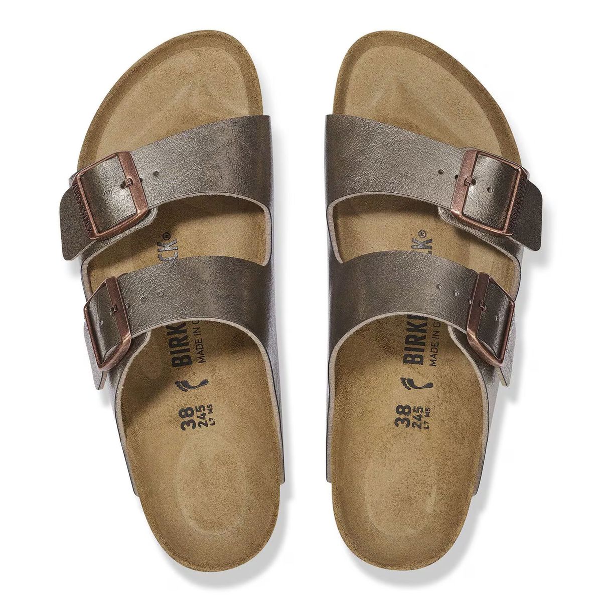 Birkenstock Arizona Birko-Flor Sandal – Graceful Taupe