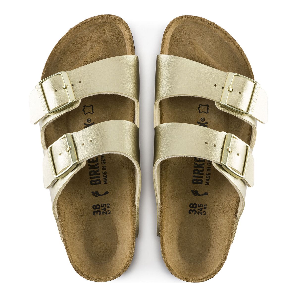 Birkenstock Arizona Birko-Flor – Gold
