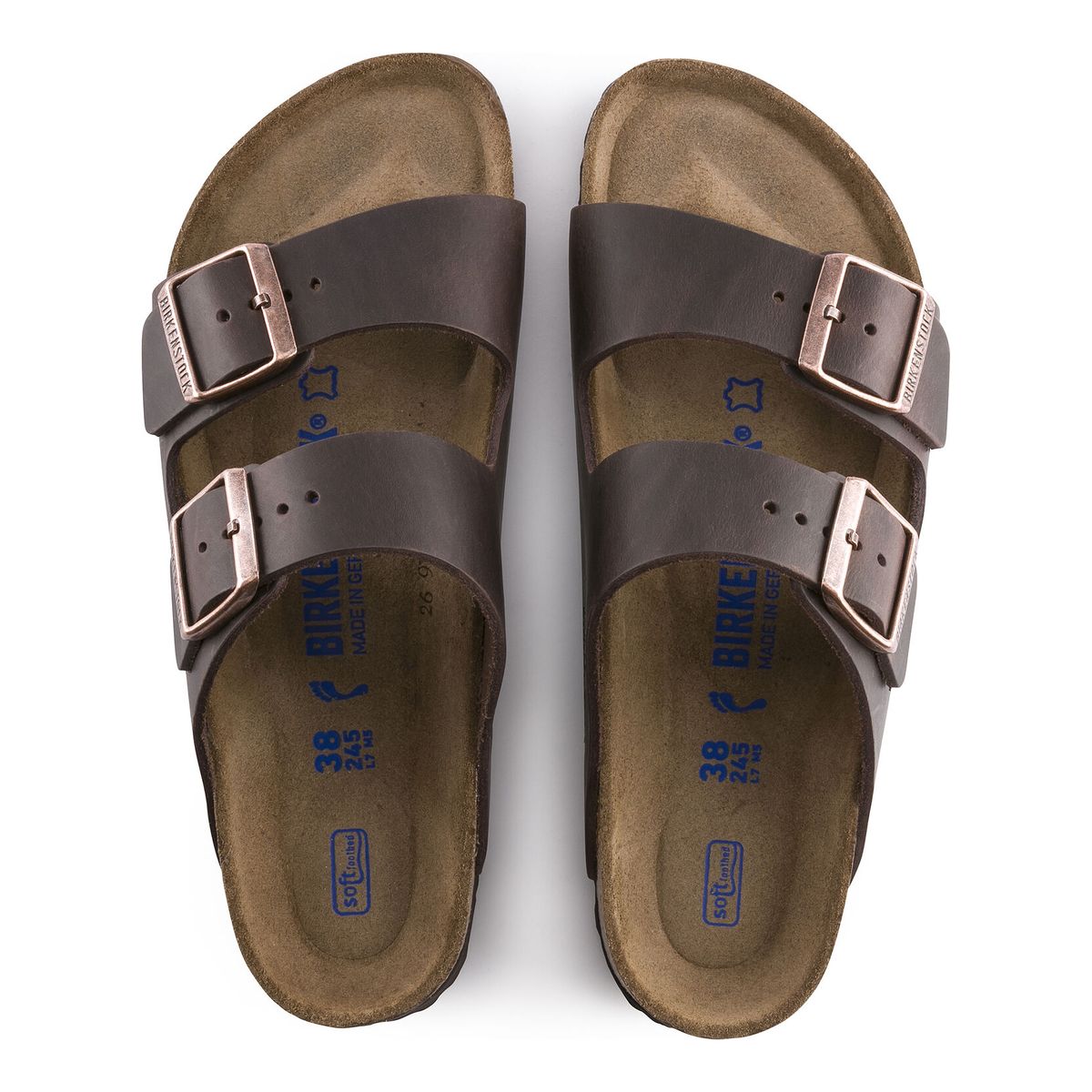 Birkenstock Arizona Soft Footbed — Habana Oiled Leather