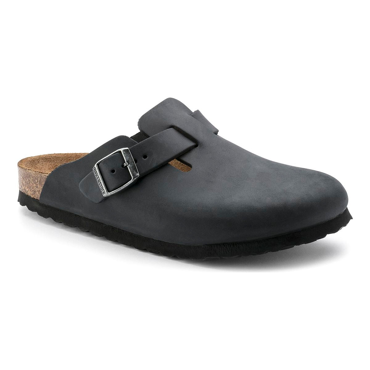 Birkenstock Boston Oiled Leather Clog – Black