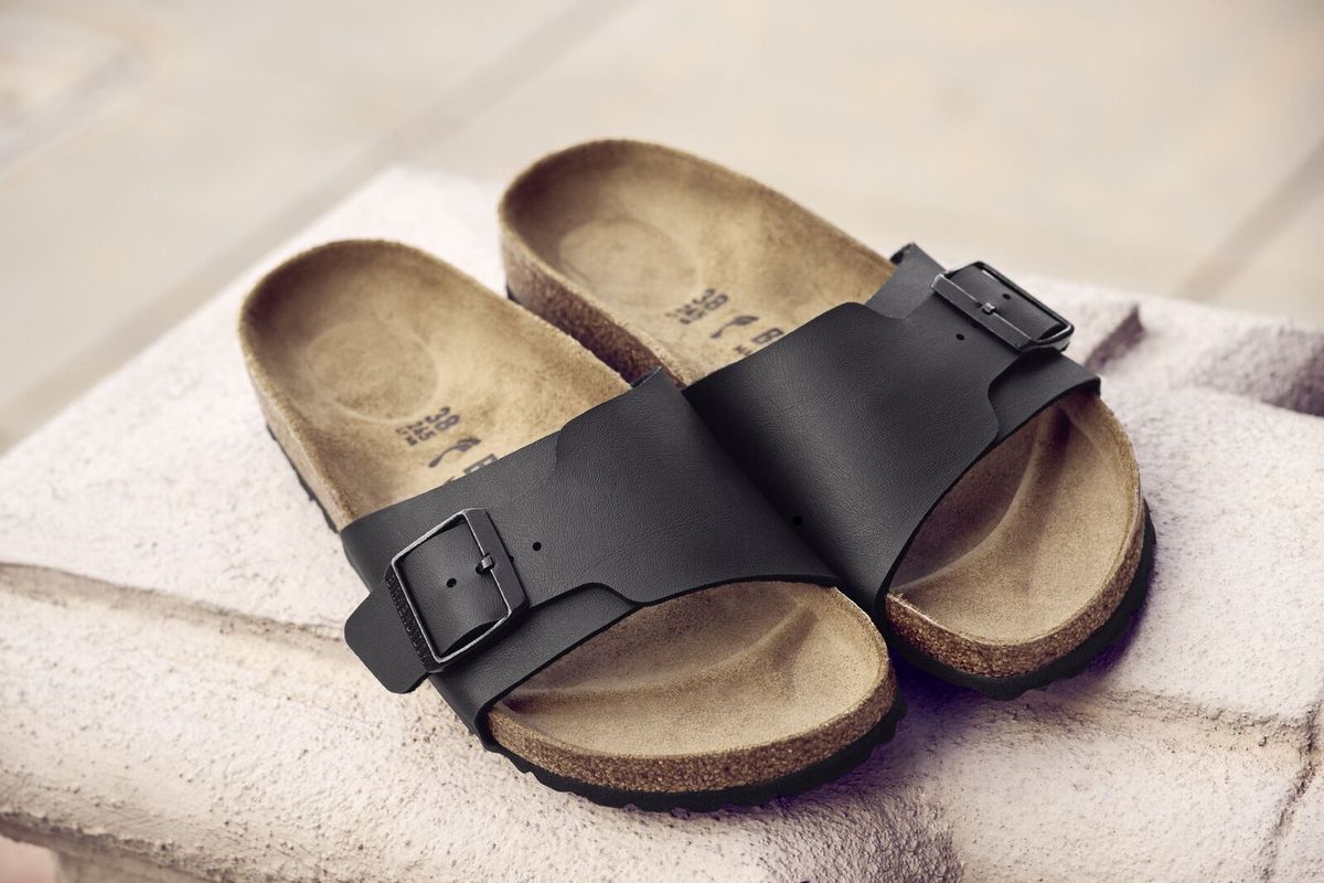 Birkenstock Catalina Birko-Flor Sandal - Black