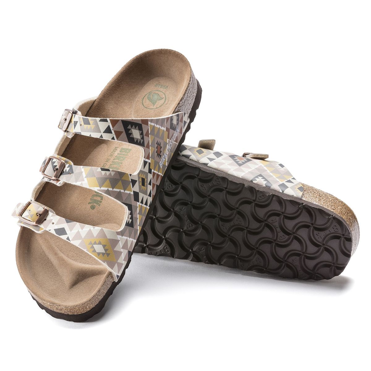 Birkenstock Florida Vegan Birko-Flor – Taupe