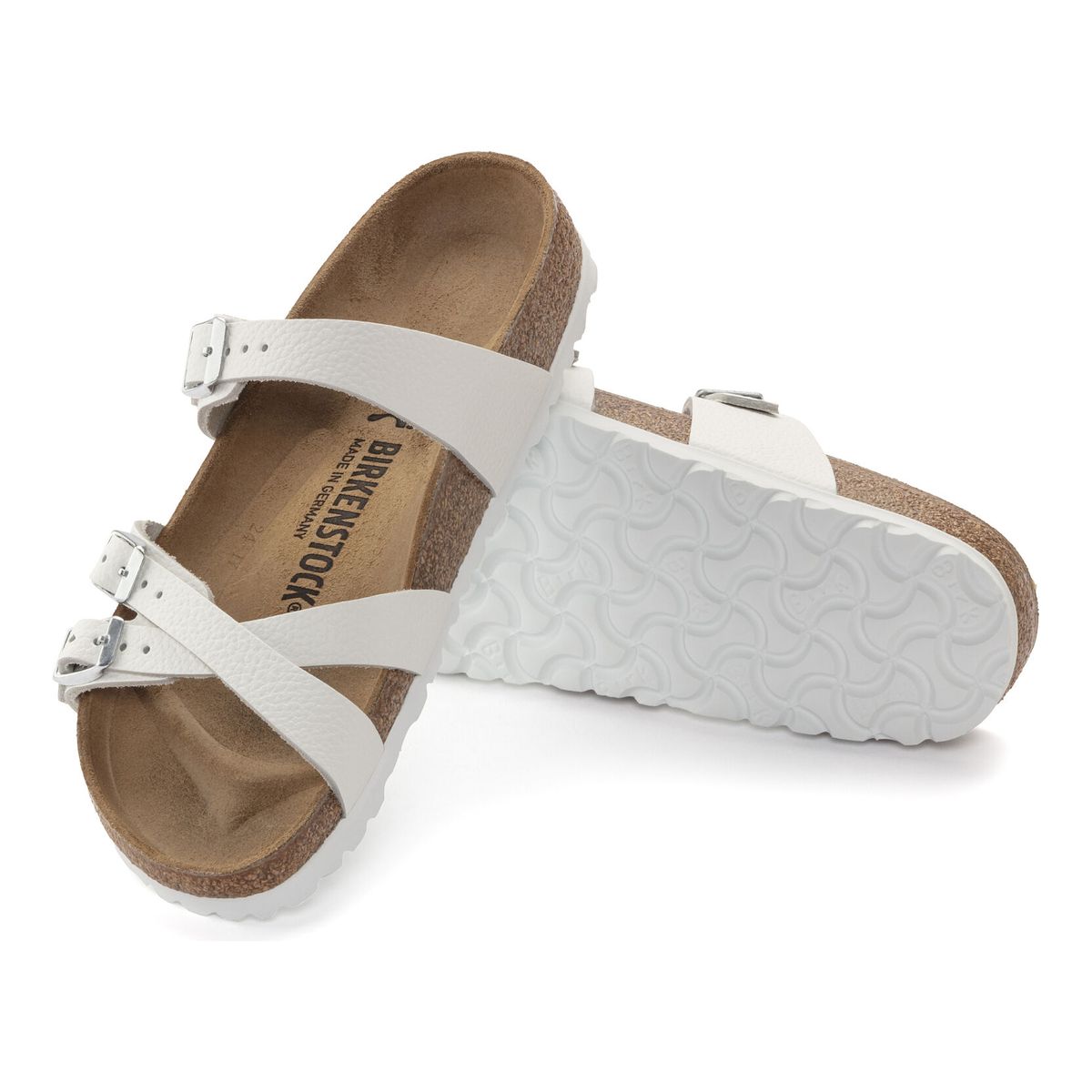 Birkenstock Franca Leather – White