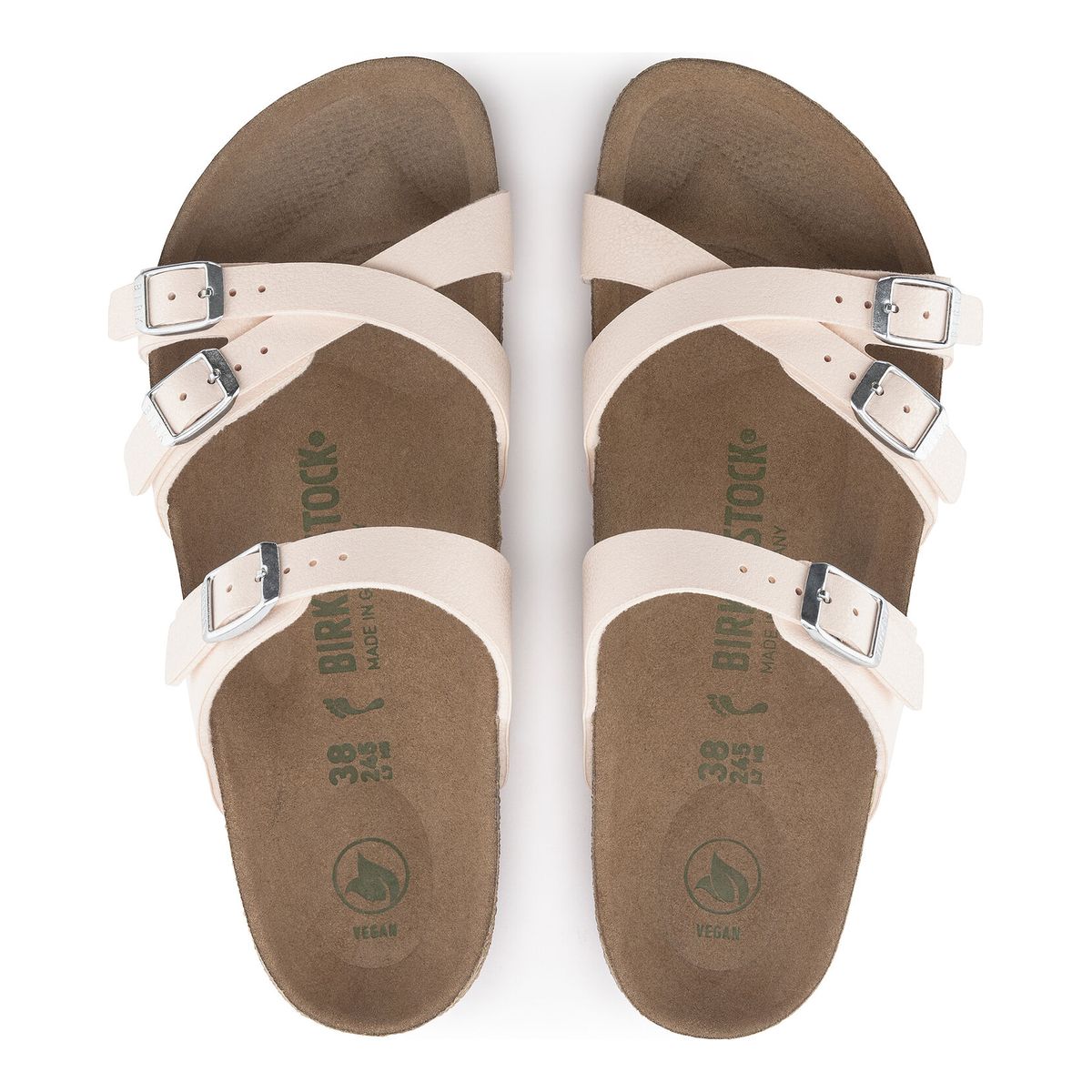Birkenstock Franca Vegan Birko-Flor – Pink
