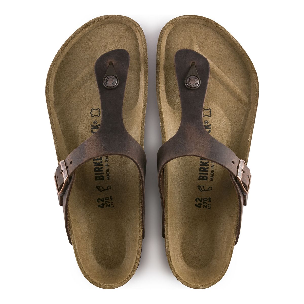 Birkenstock Gizeh Birko-Flor – Habana