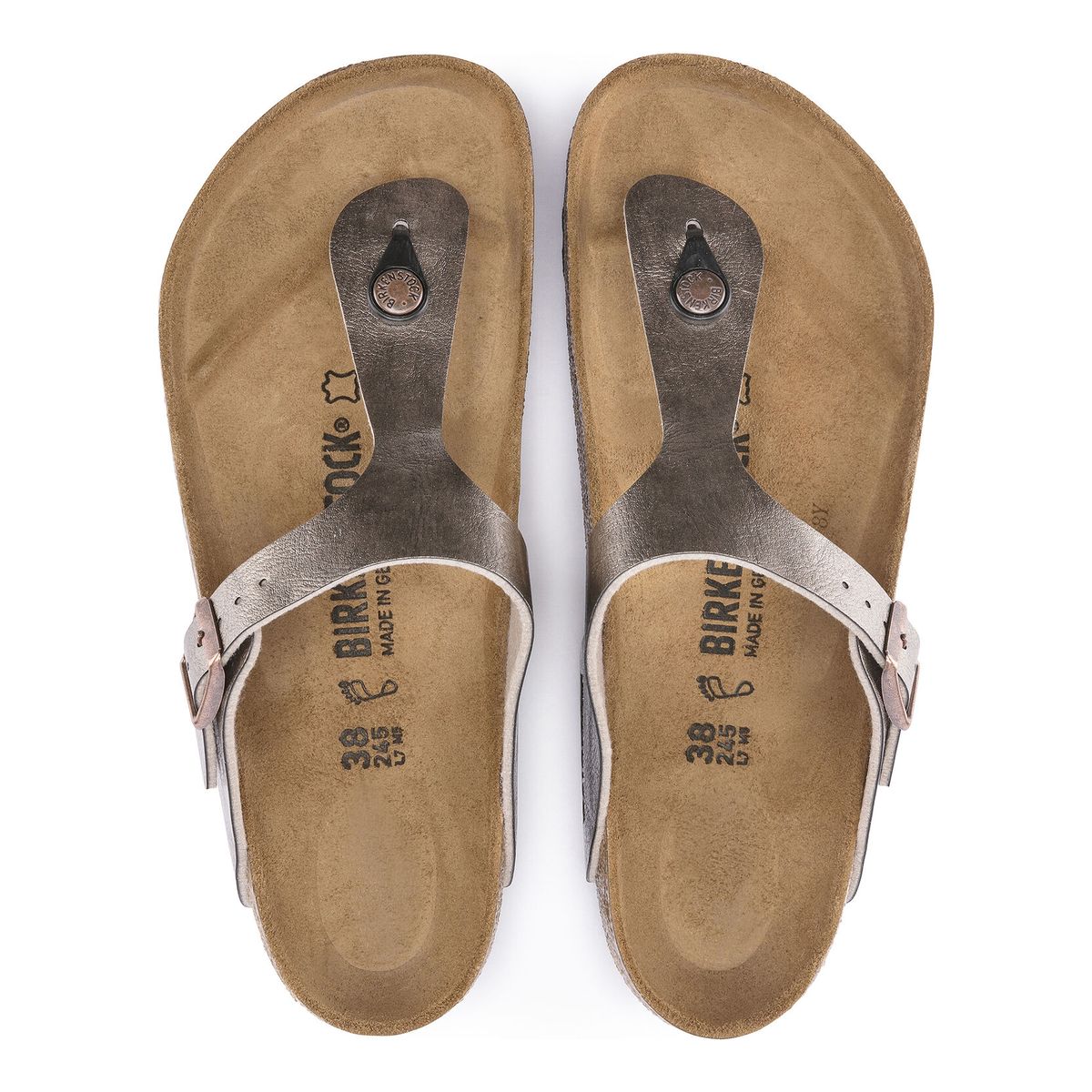 Birkenstock Gizeh Birko-Flor – Taupe