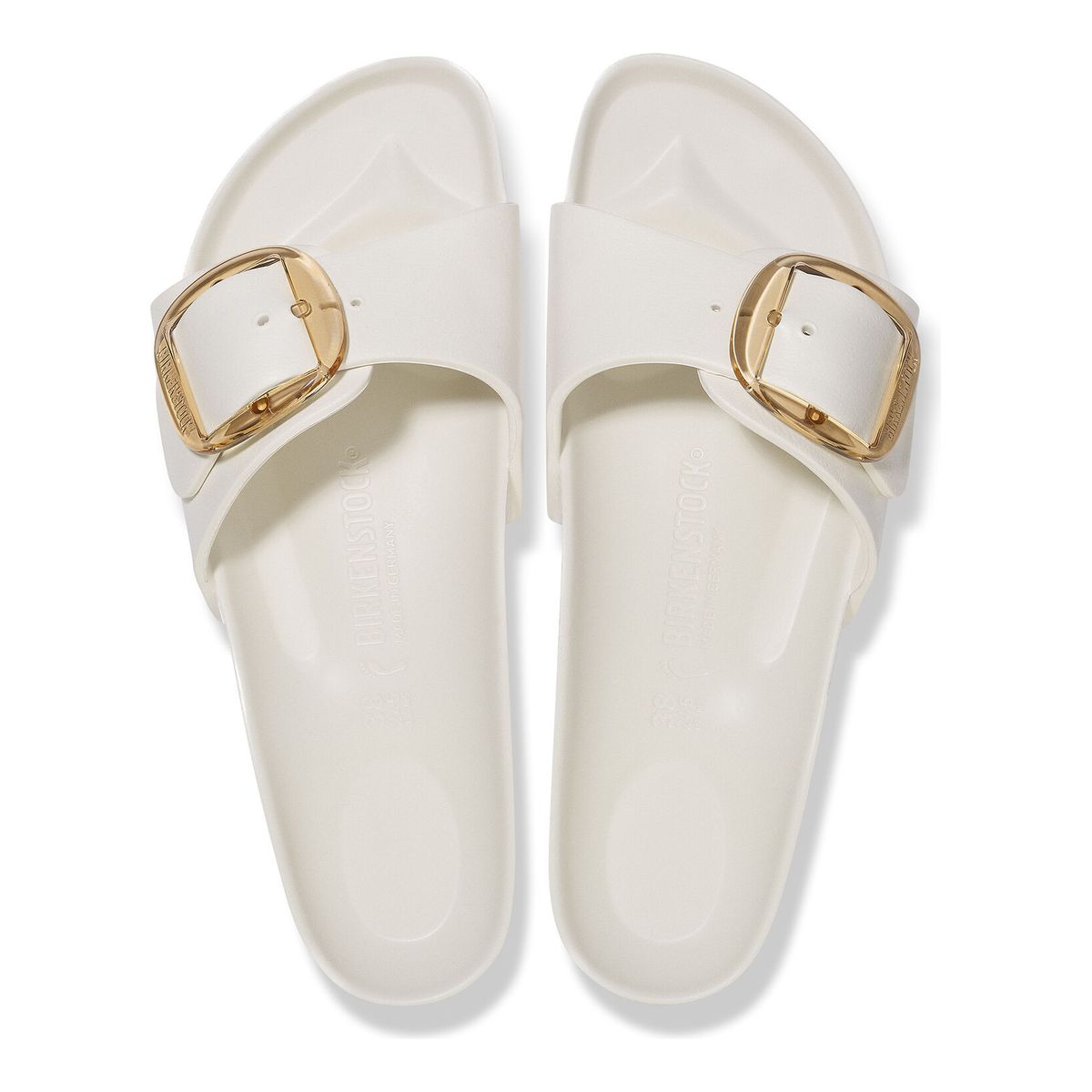 Birkenstock Madrid Big Buckle EVA – Eggshell