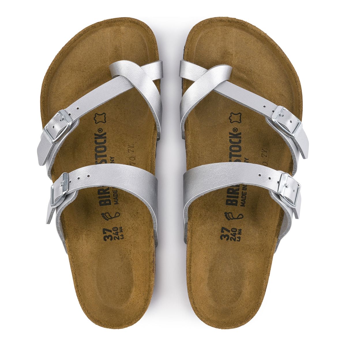 Birkenstock Mayari Birko-Flor – Silver