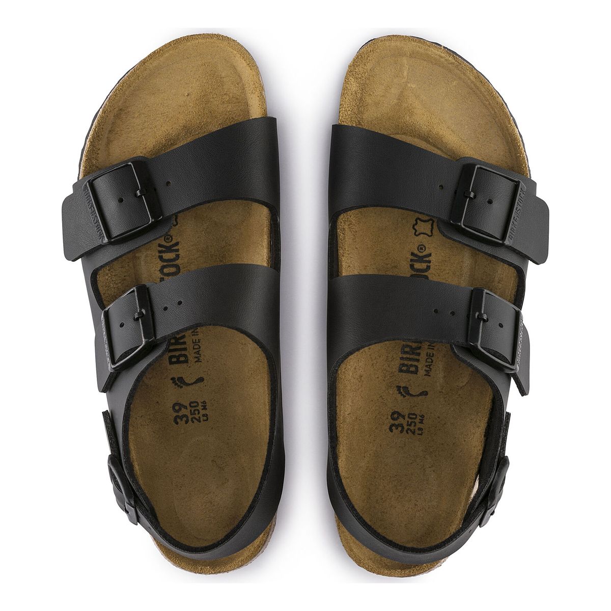 Birkenstock Milano Birko-Flor – Black