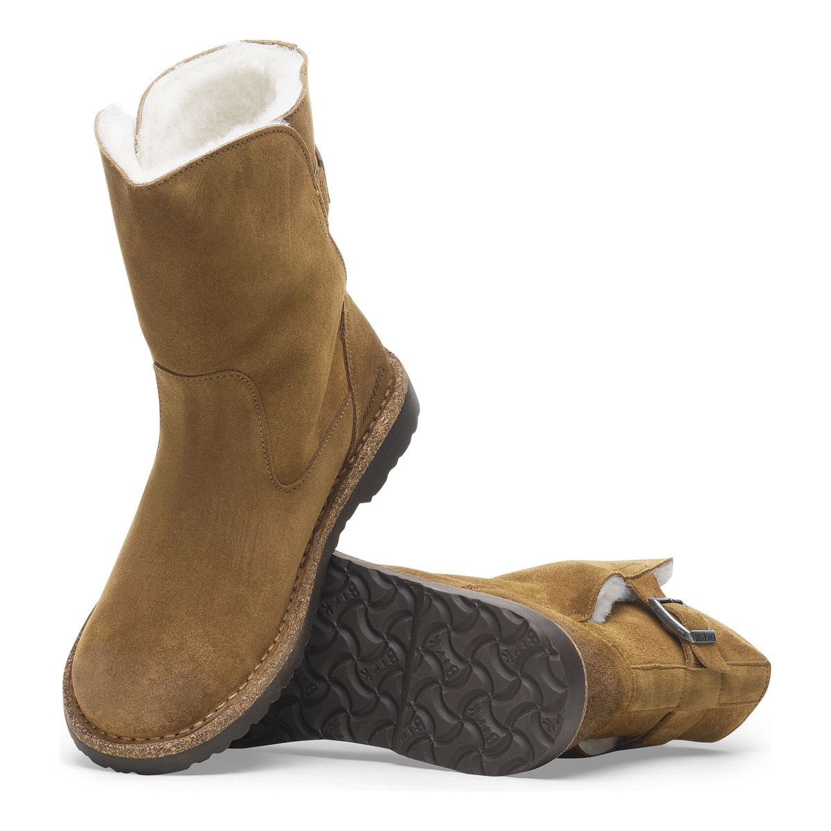 Birkenstock Uppsala Shearling – Dark Tea