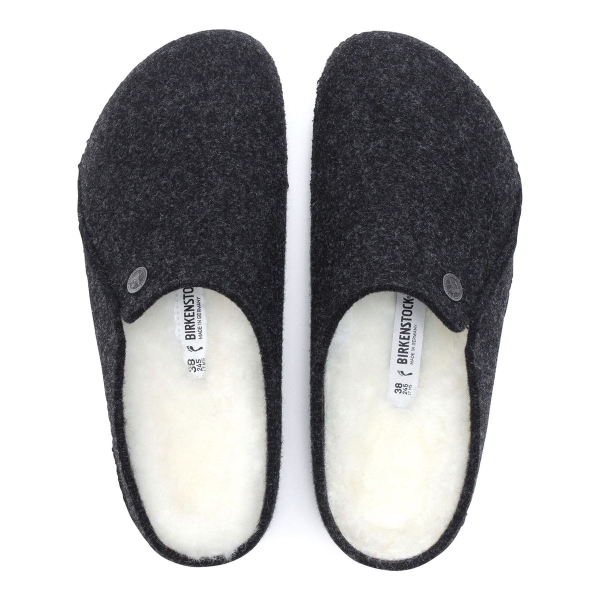 Birkenstock Men's Zermatt Shearling – Black