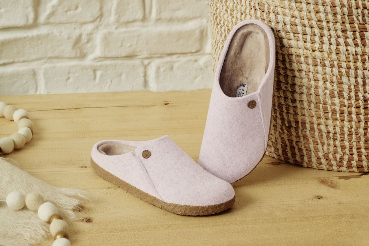 Birkenstock Zermatt Shearling – Light Rose