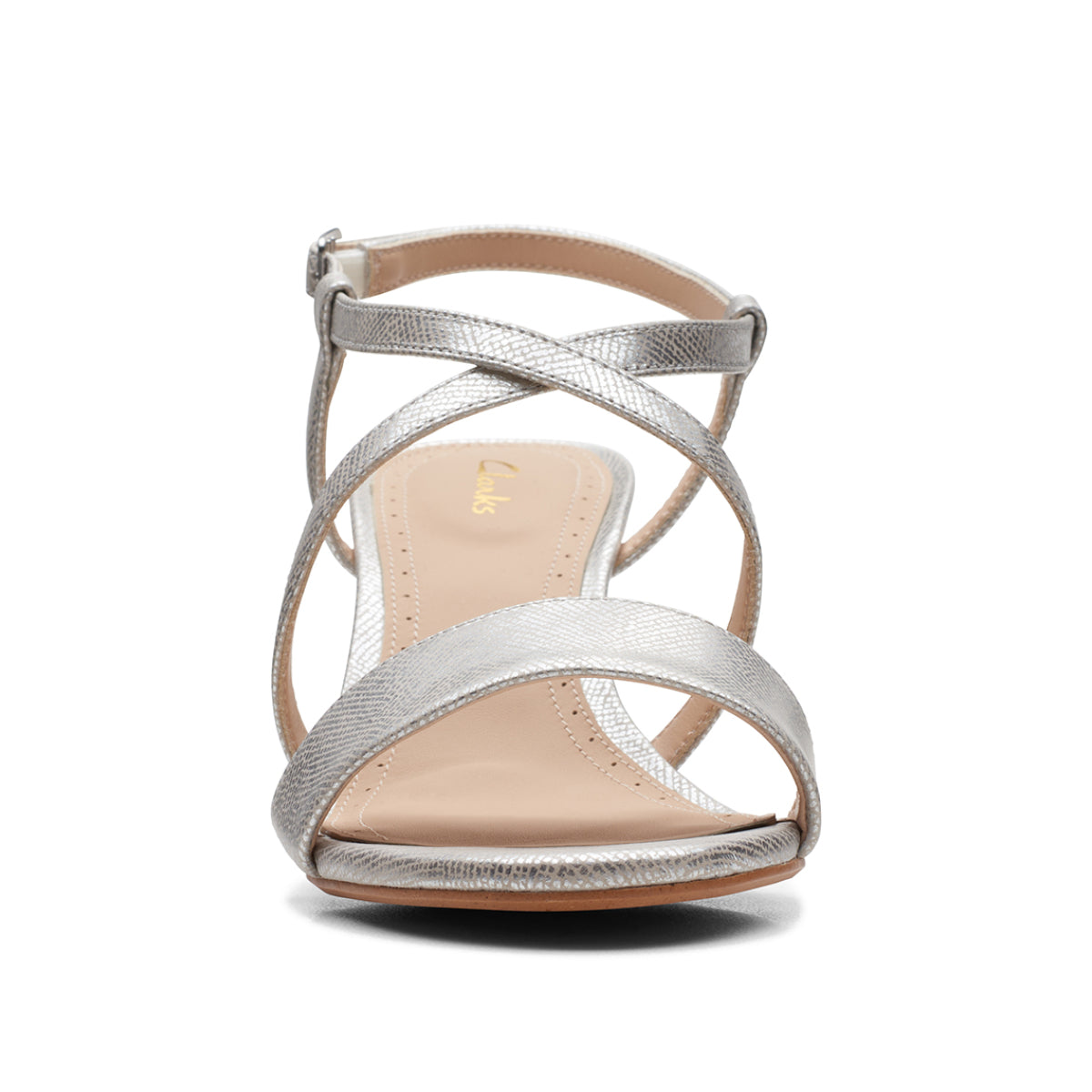 Clarks Women's Amali Slingback Heeled Sandal - Silver