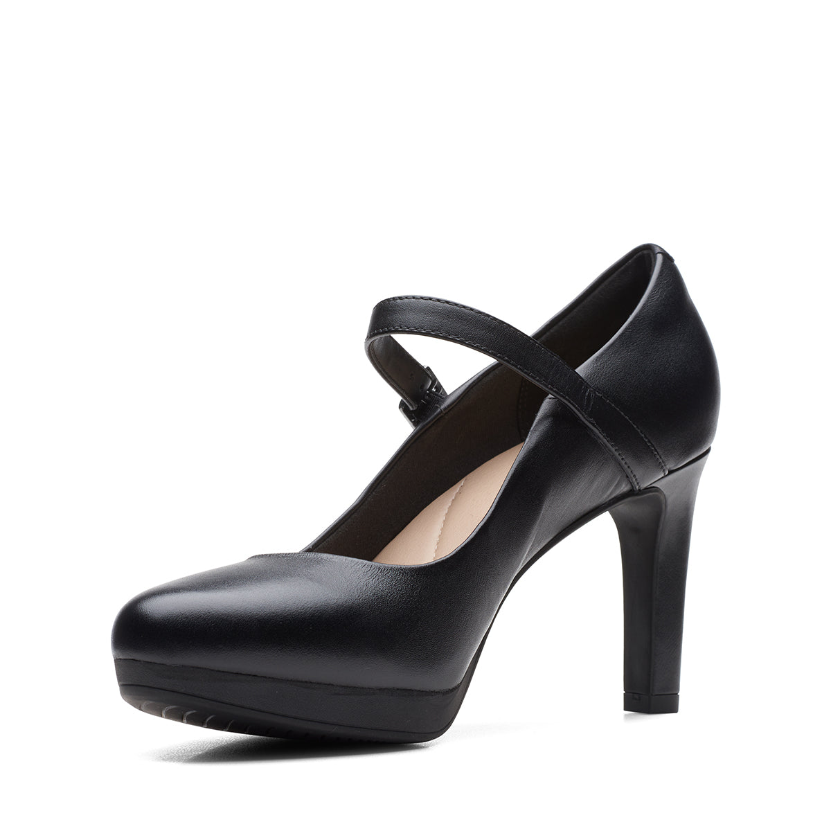 Clarks Women's Ambyr Shine Dress Heel - Black