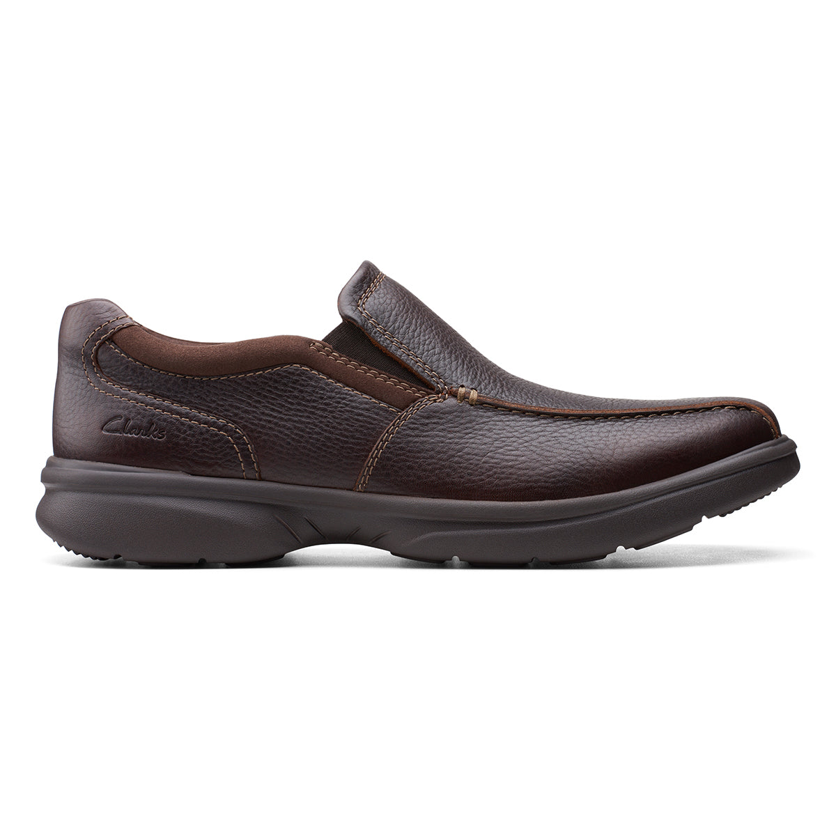 Clarks Men's Bradley Step Slip-On – Brown
