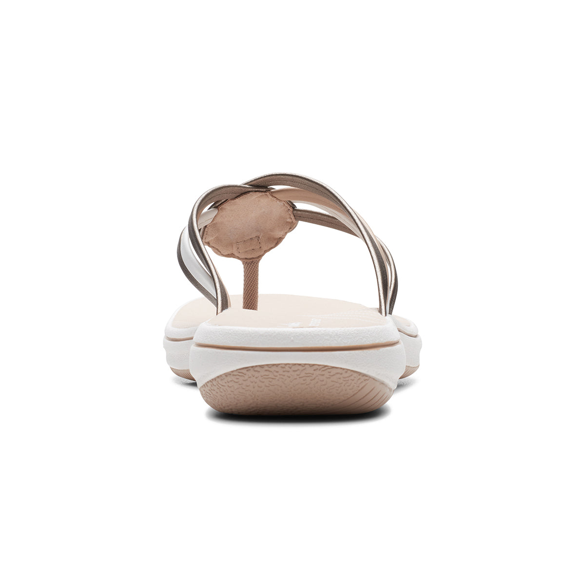 Clarks Breeze Coral Metal Women's Thong Sandals