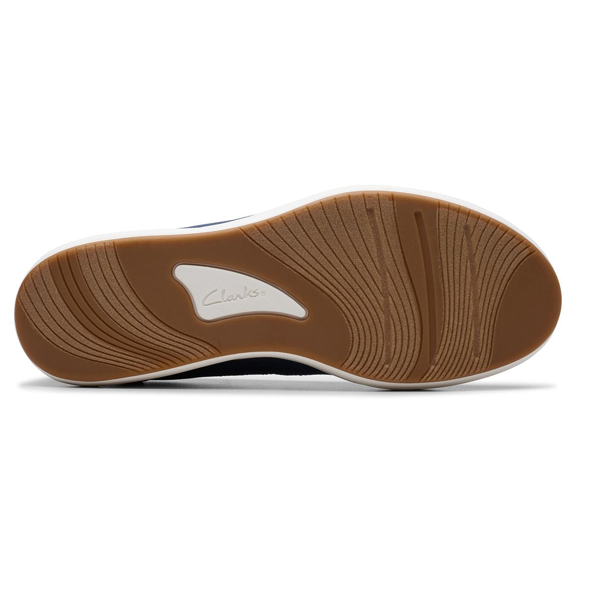 Clarks Women's Breezesky Air Slip On Shoes in Navy