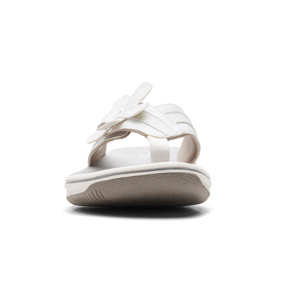 Clarks Brinkley Flora Women's Thong Sandals in White