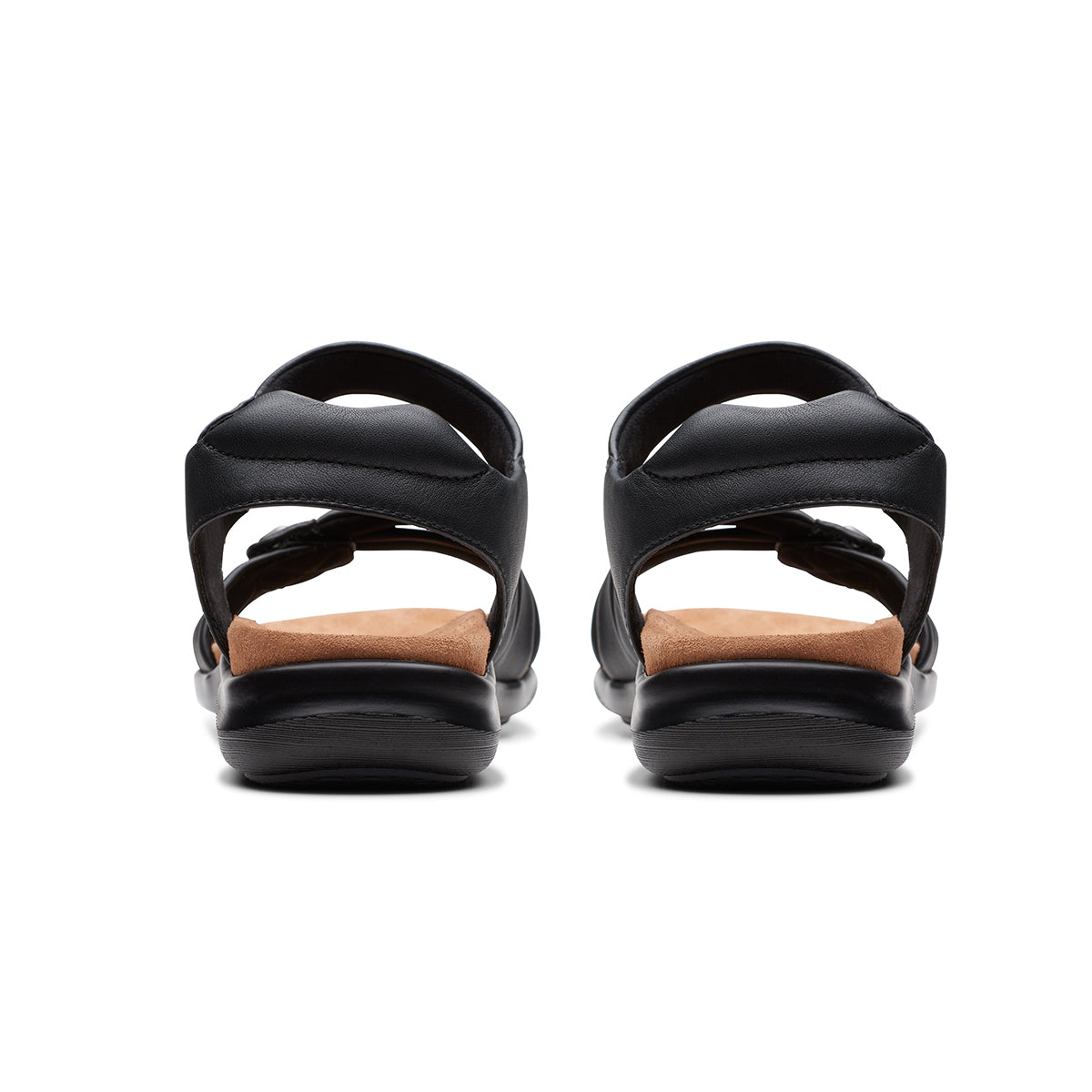 Clarks Women's Kitly Ave Flat Sandal – Black