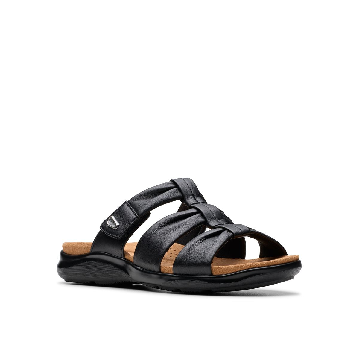 Clarks Women's Kitly Slide Sandal – Black