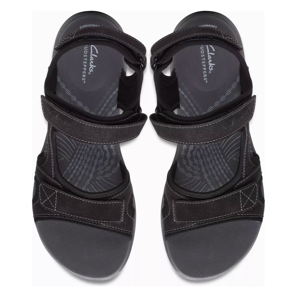 Clarks Mira Bay Women's Strap Sandal in Black