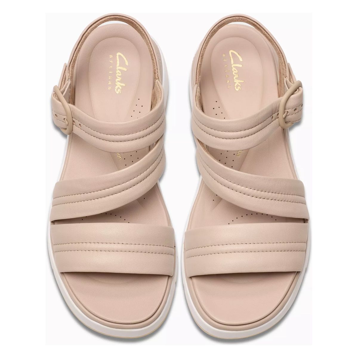 Clarks Tuscan Strap Women's Sandal in Beige