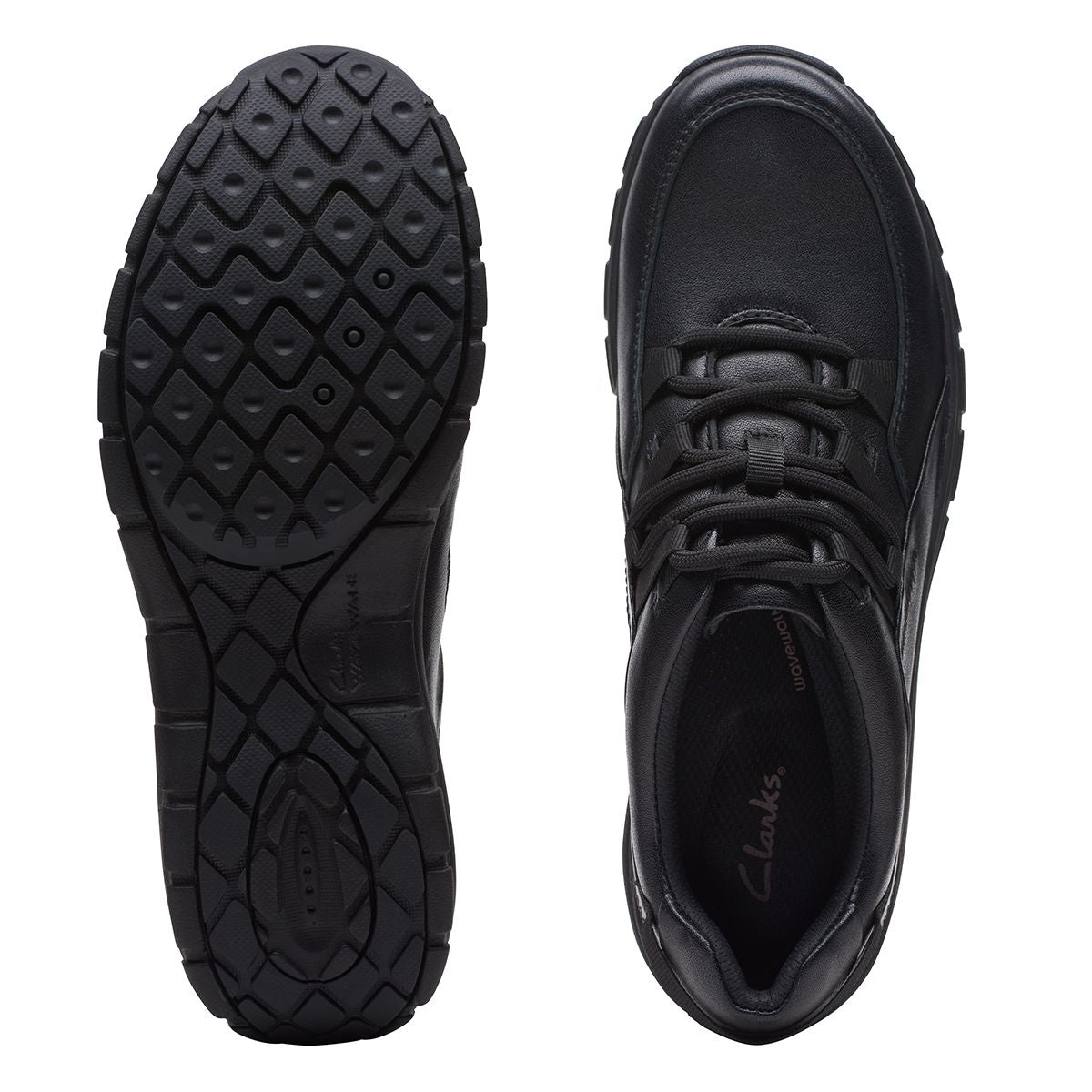 Clarks Wave Range Women's Sneakers in Black