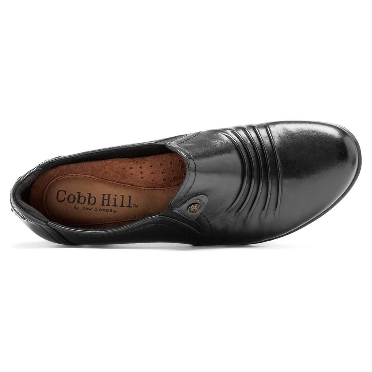 Adele Slip-On Dress Casual Shoe in Black