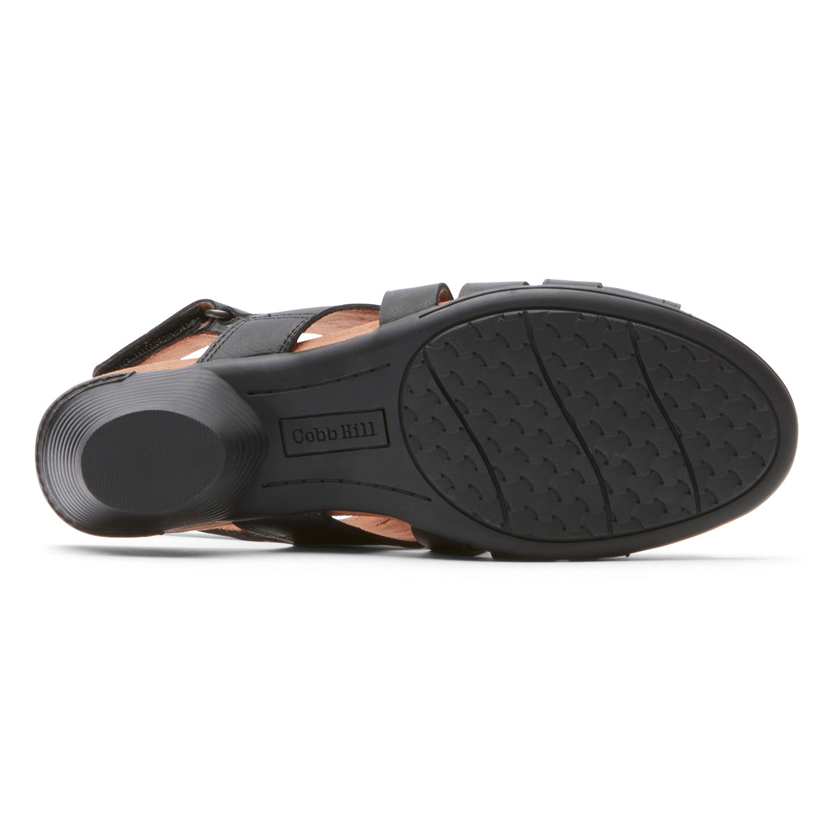 Cobb Hill Laurel Woven Sandal – Women's Black Leather