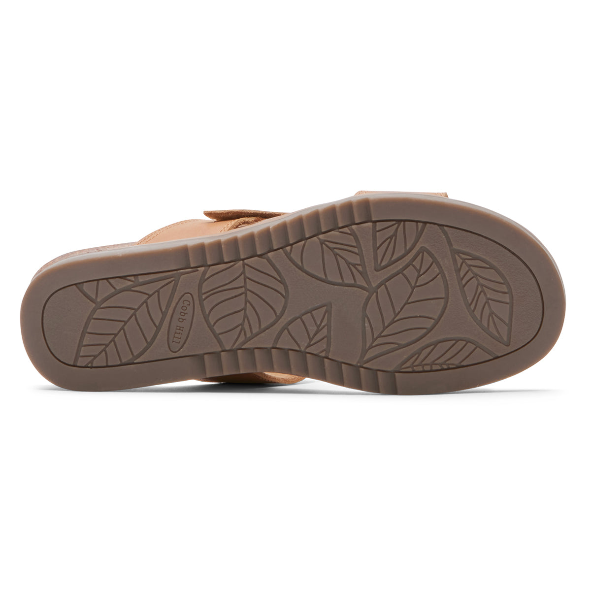 Cobb Hill May Slide Sandal – Women's Tan Leather (Wide)