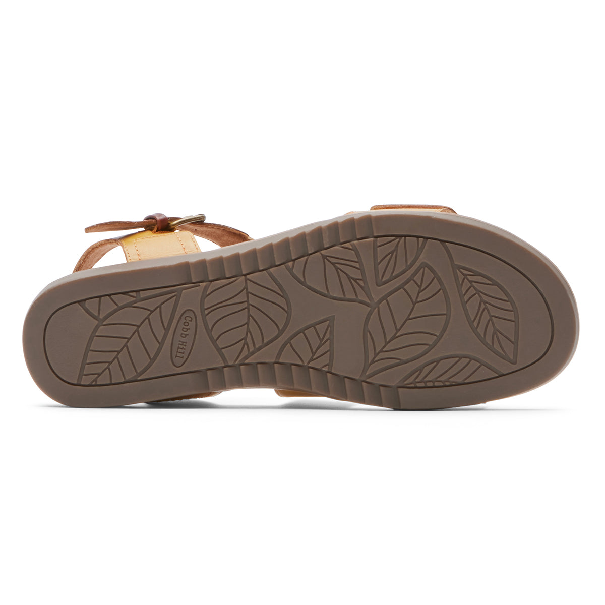 Cobb Hill Zion 2 Buckle Sandal – Women's Yellow Leather (Wide)