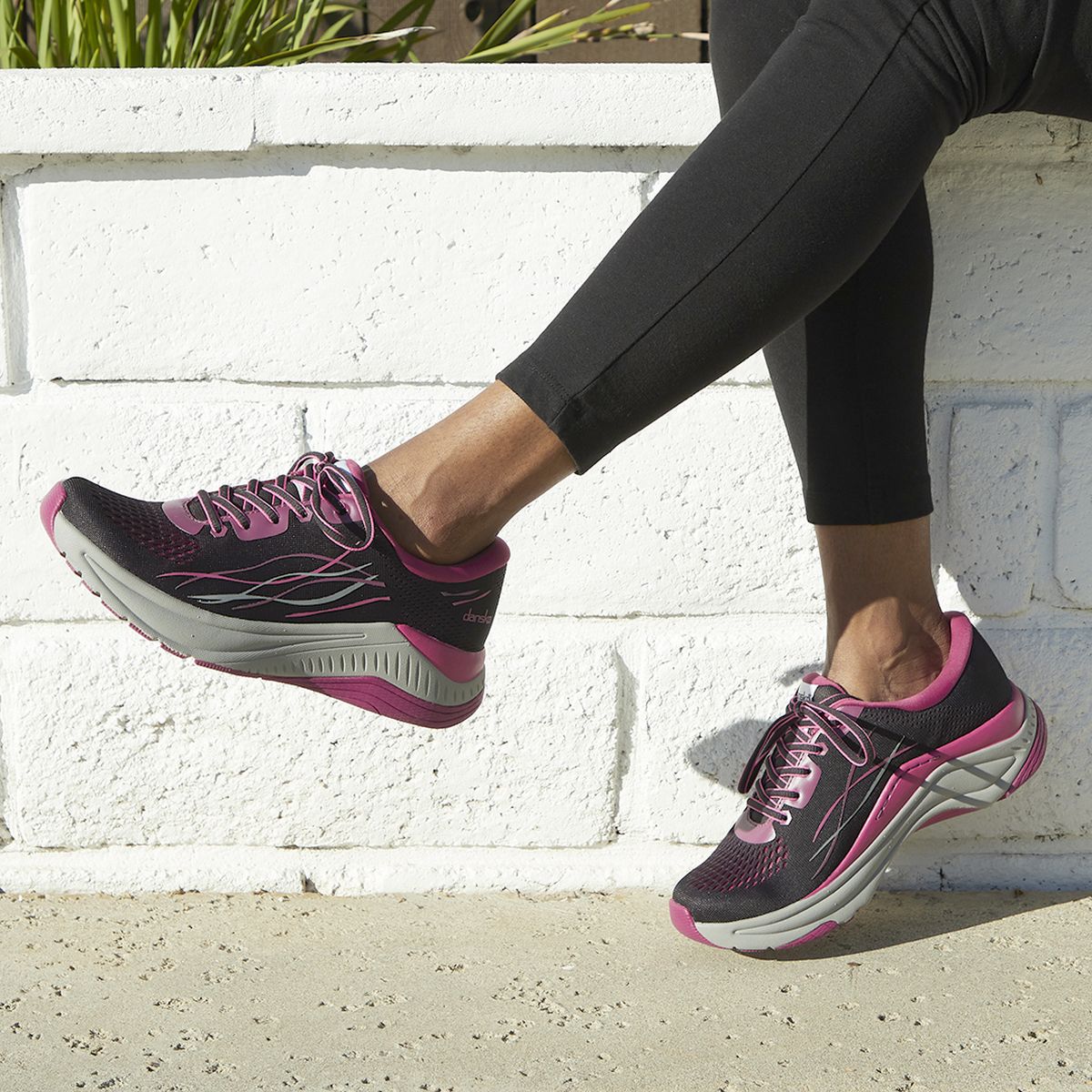 Dansko Pace Mesh Women's Sneaker in Blackberry
