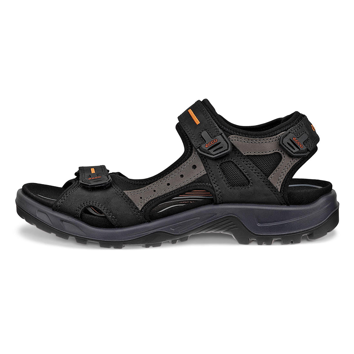 ECCO Men's Yucatan Adjustable Sandals – Black
